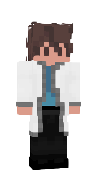 Monochrome Slim #fd57 Minecraft skin avatar