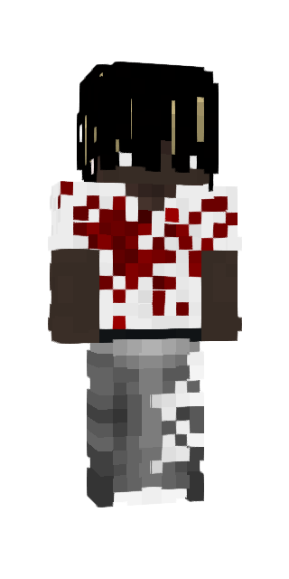 Black Slim #fd88 Minecraft skin avatar