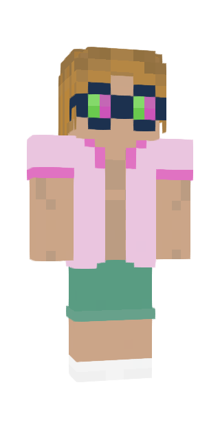 Colorful Classic #fd9a Minecraft skin avatar