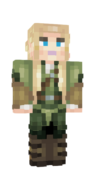 White Classic #fe02 Minecraft skin avatar