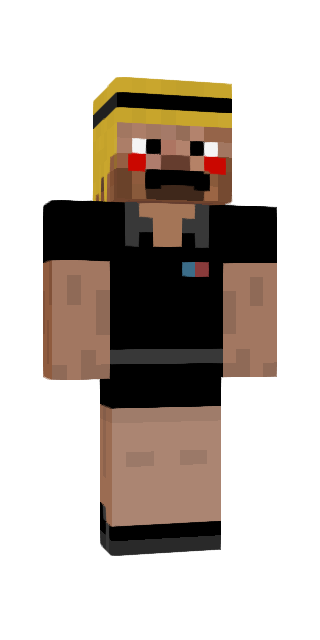 Black Classic #fe80 Minecraft skin avatar