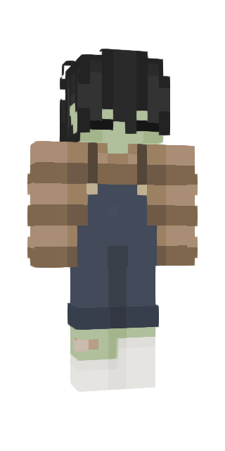 Black Classic #fe89 Minecraft skin avatar