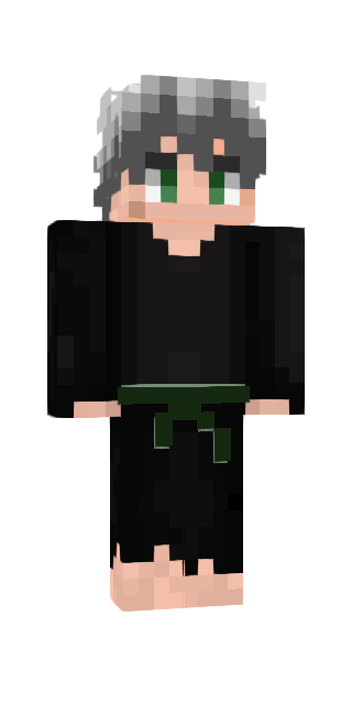 Black Classic #feaa Minecraft skin avatar
