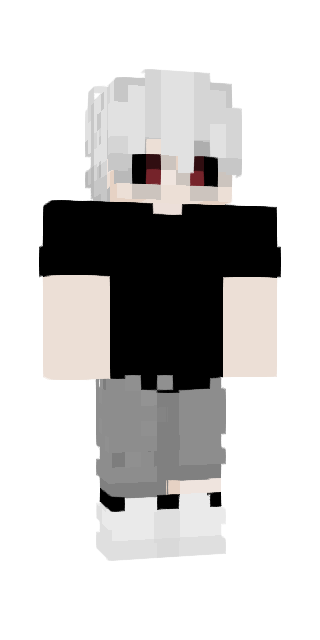 Monochrome Classic #ff5e Minecraft skin avatar