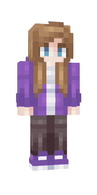 Purple Slim #ff70 Minecraft skin avatar
